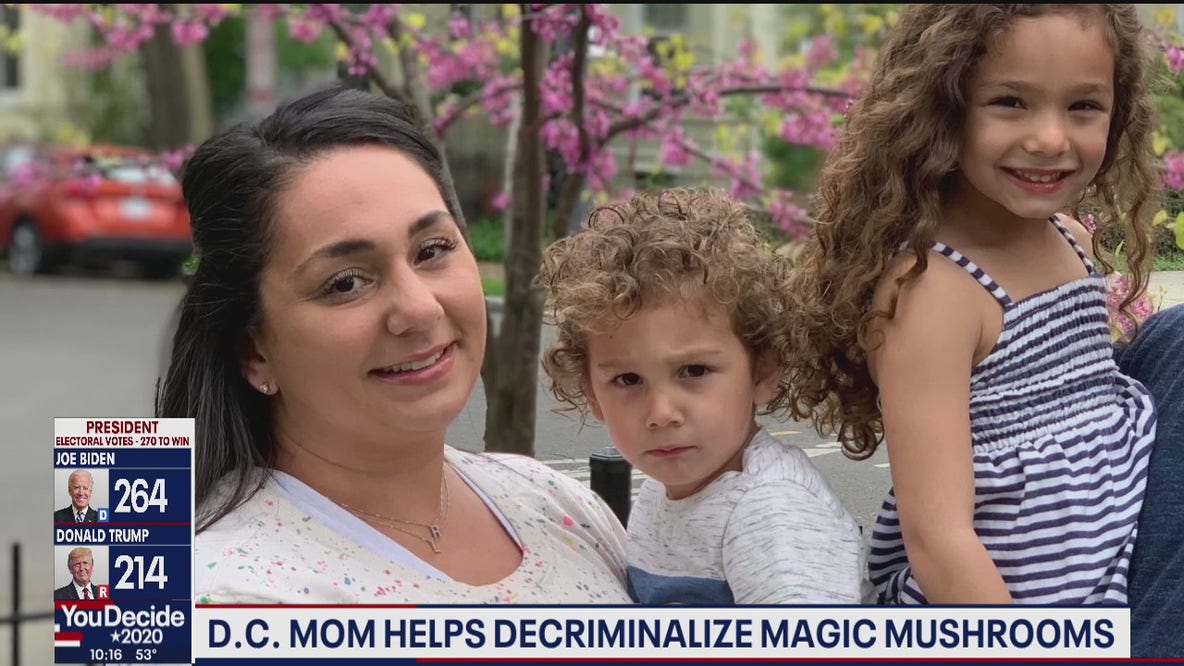 DC mom helps decriminalize magic mushrooms